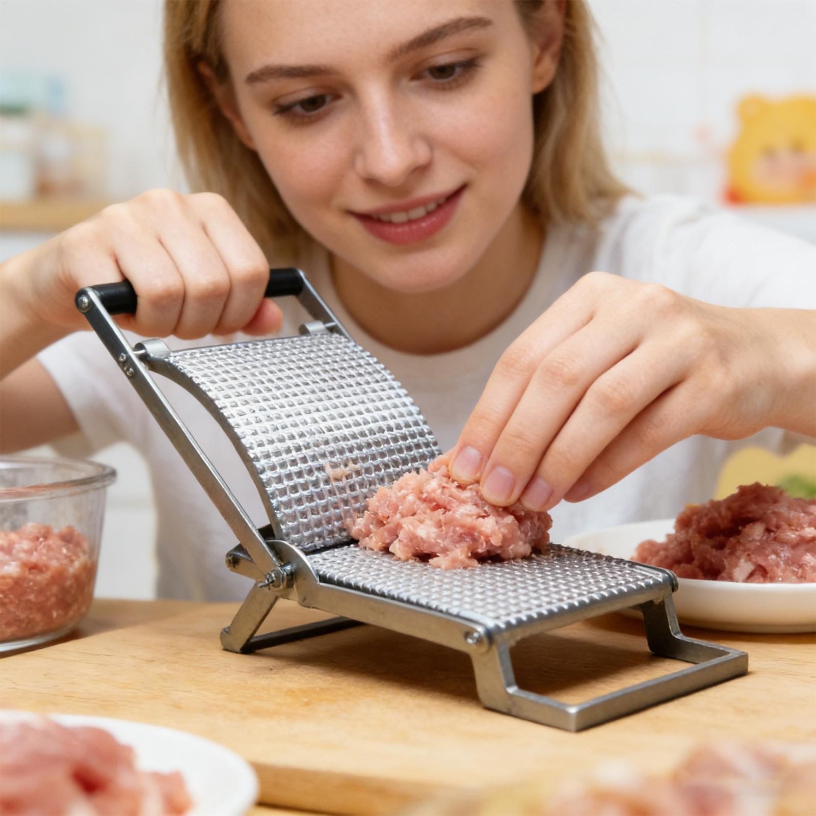 Meal Prep Pork - Meat Tenderizer Stainless Steel Manual Kitchen