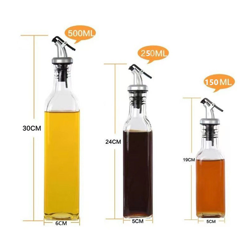 Herb Keeper Bottle - Kitchen Glass Oil Bottle, Multi-purpose Condiment