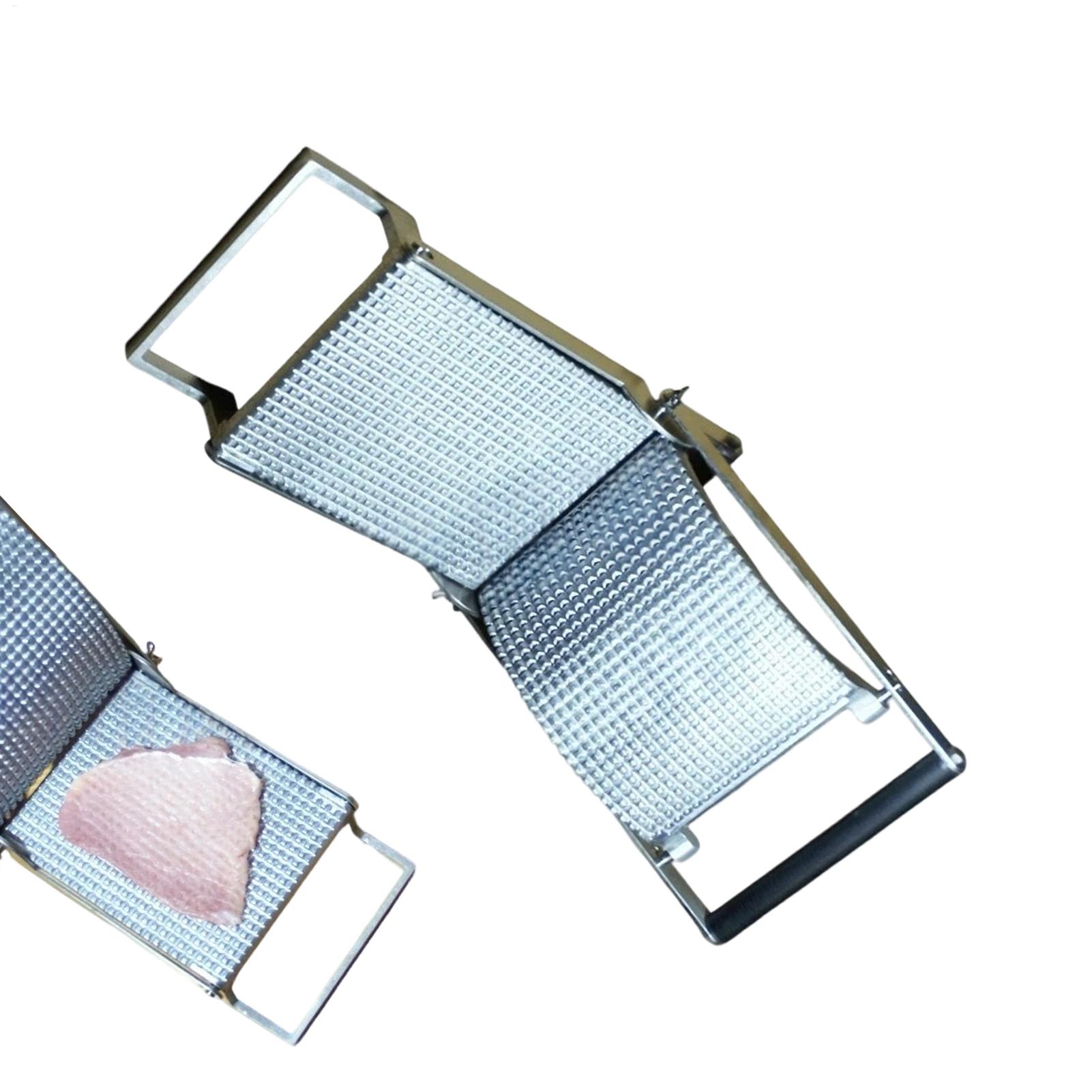 Meal Prep Pork - Meat Tenderizer Stainless Steel Manual Kitchen