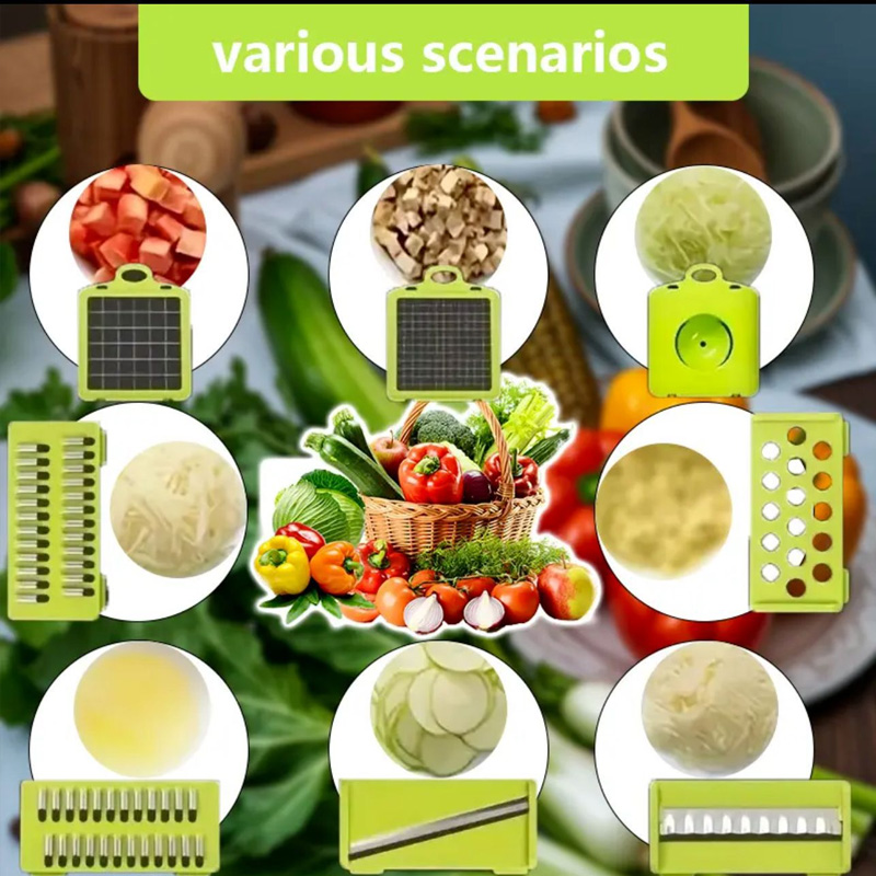 1-Pack Vegetable Slicer Set -  - Meal Prep Healthy ulasan dan harga