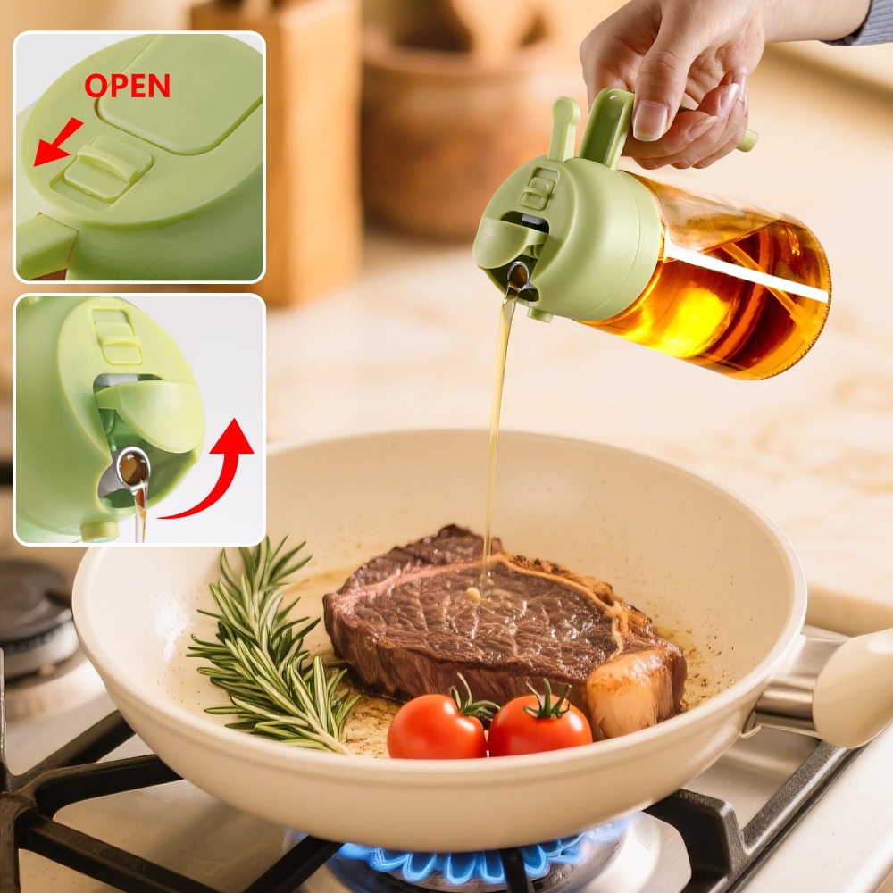 2 In 1 Oil Dispenser/Pour Bott - Herb Keeper Bottle ulasan dan harga