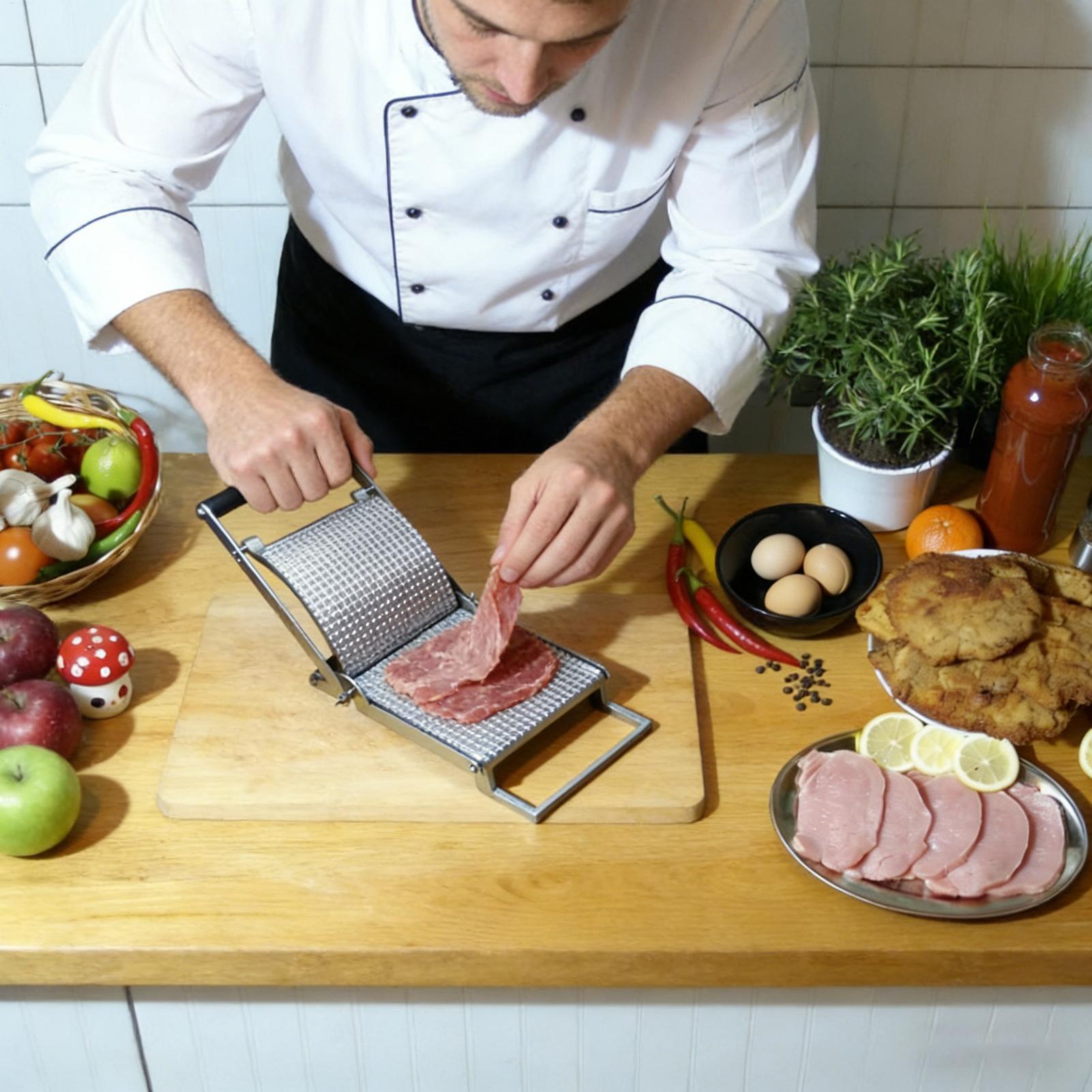 Meat Tenderizer Stainless Stee - Meal Prep Pork ulasan dan harga