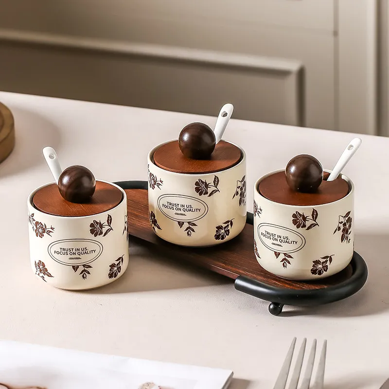 Retro Luxury Ceramic Seasoning - Herb Keeper Bottle ulasan dan harga