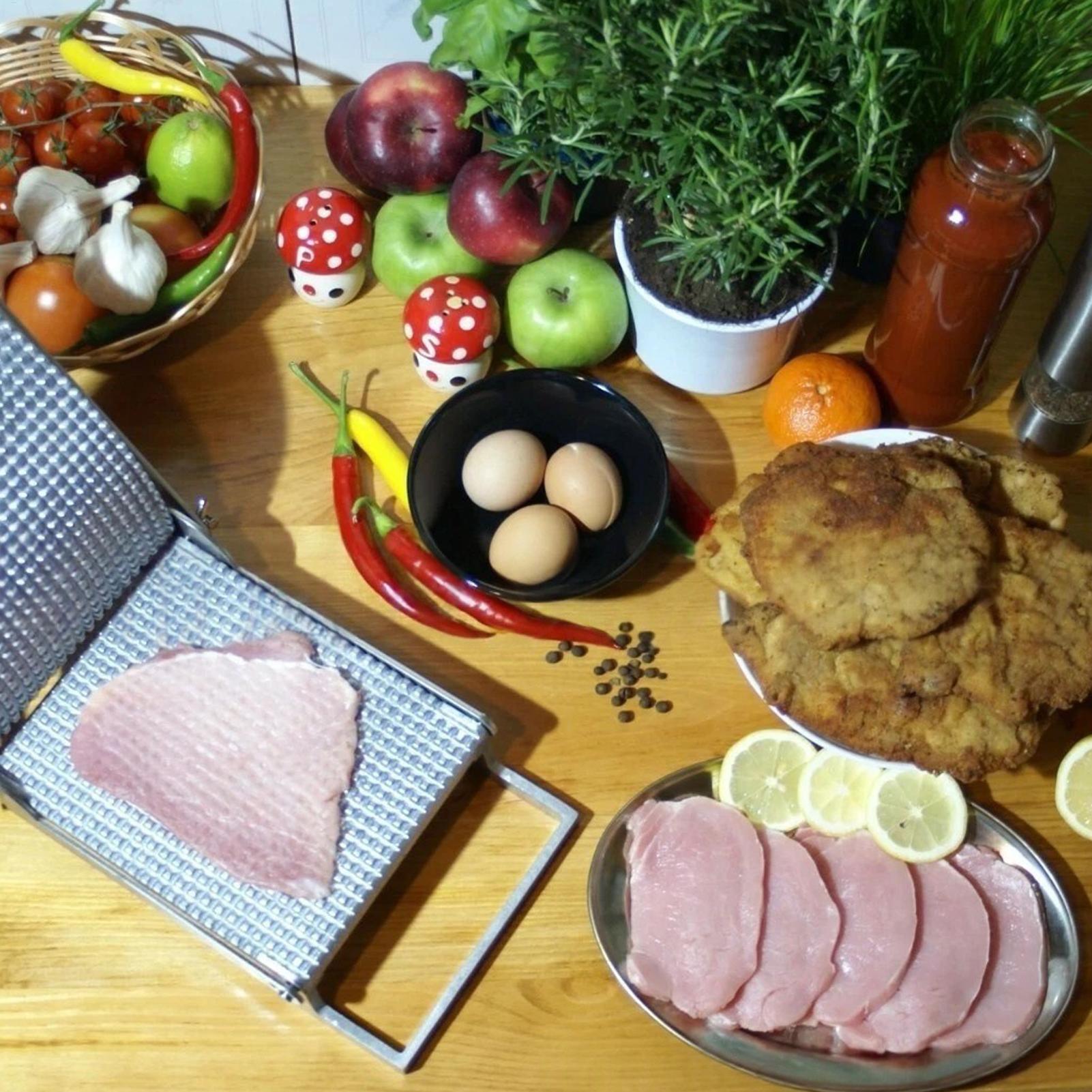 Meat Tenderizer Stainless Stee - Meal Prep Pork ulasan dan harga