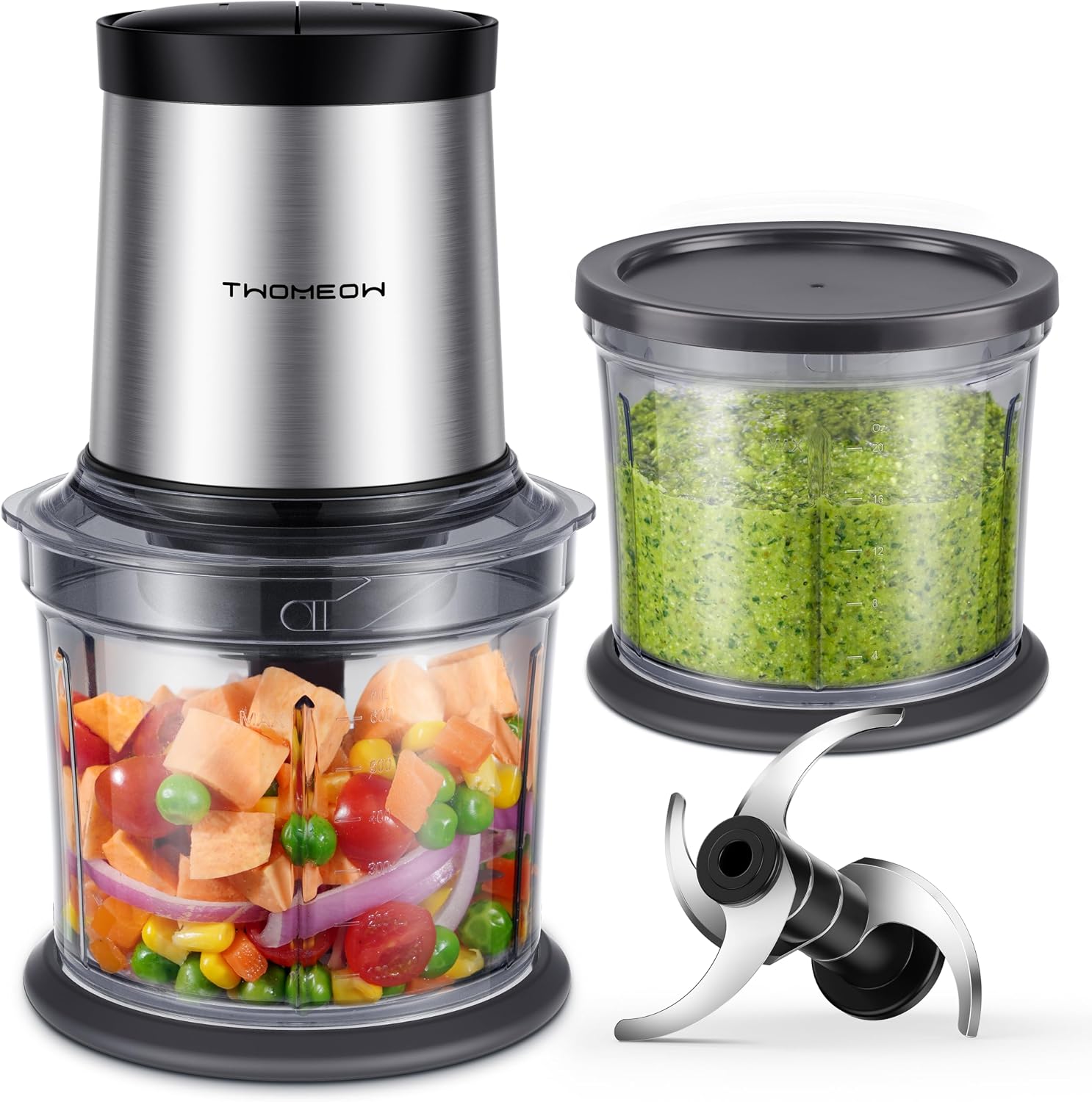4 Cup Food Chopper, Electric M - Veggie Chopper Cup ulasan dan harga