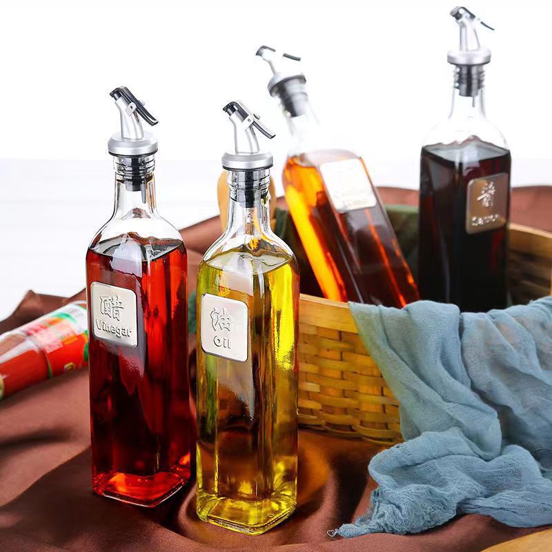 Kitchen Glass Oil Bottle, Mult - Herb Keeper Bottle ulasan dan harga