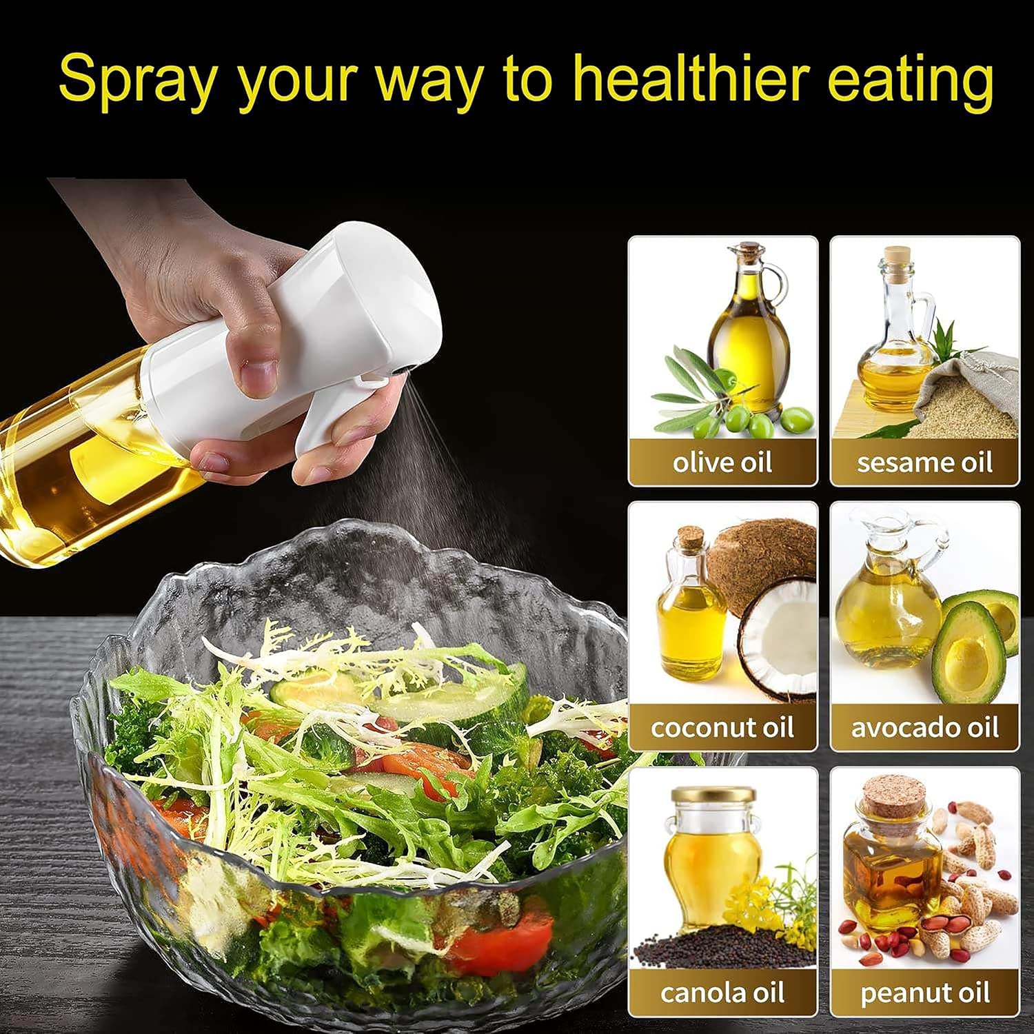 Oil Sprayer for Cooking - Glas - Meal Prep Healthy ulasan dan harga