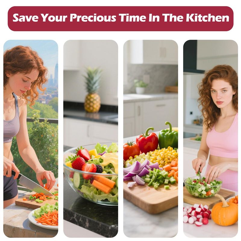 AS63-Kitchen Gadget Fruit Dice - Veggie Chopper Cup ulasan dan harga