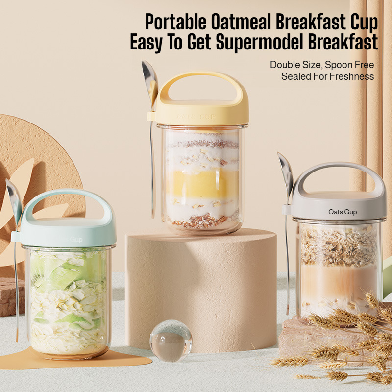 Portable Breakfast Cup Safe Le - Meal Prep Healthy ulasan dan harga