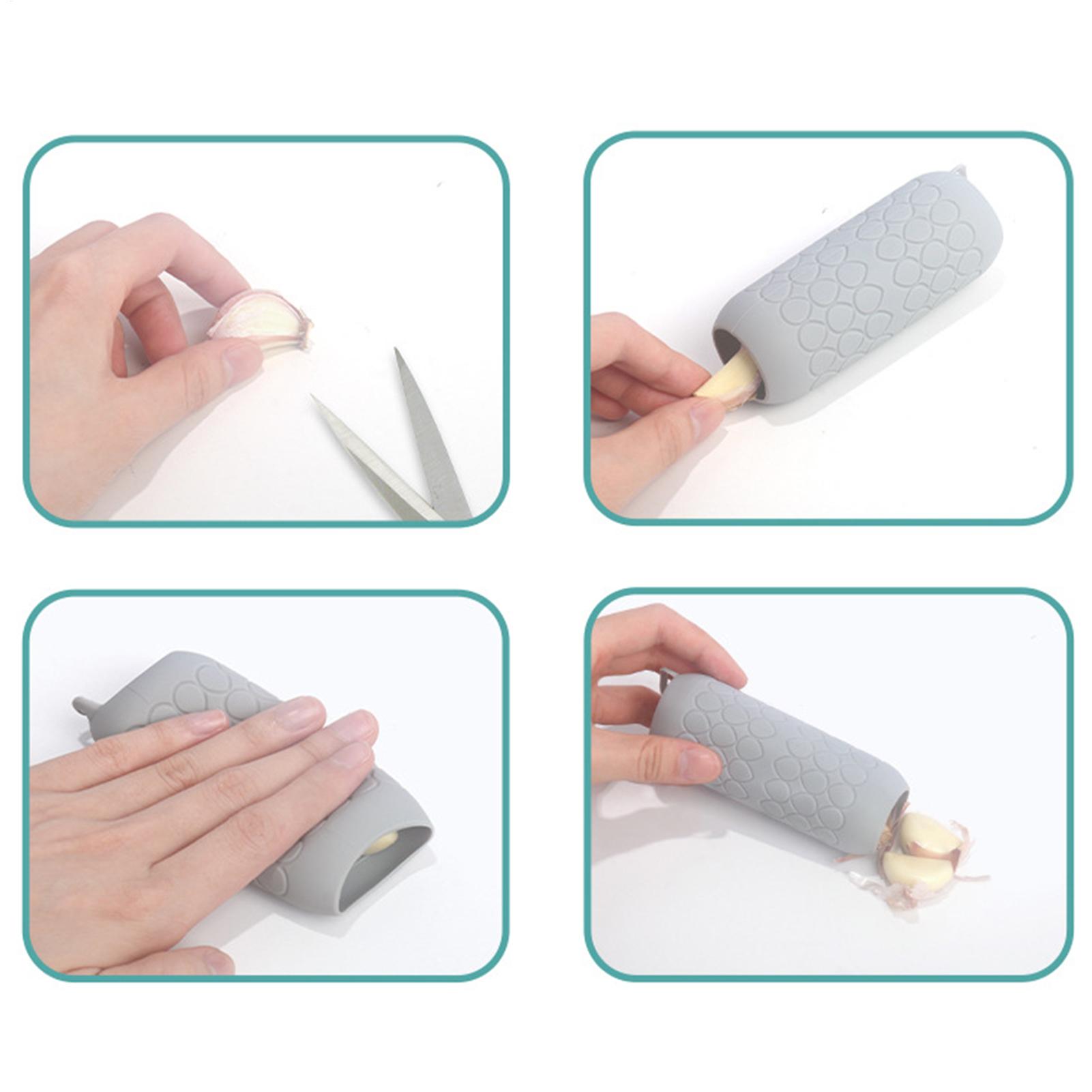 1pc Silicone Garlic Peeler Rol - Meal Prep Youtube ulasan dan harga