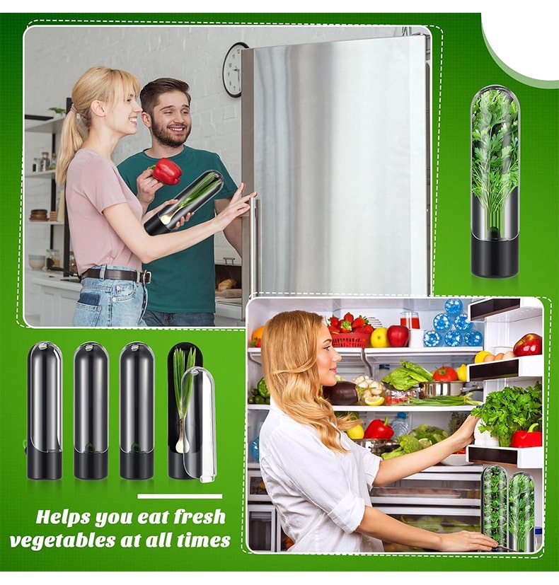 Vegetables Fresh Preservation  - Herb Keeper Bottle ulasan dan harga