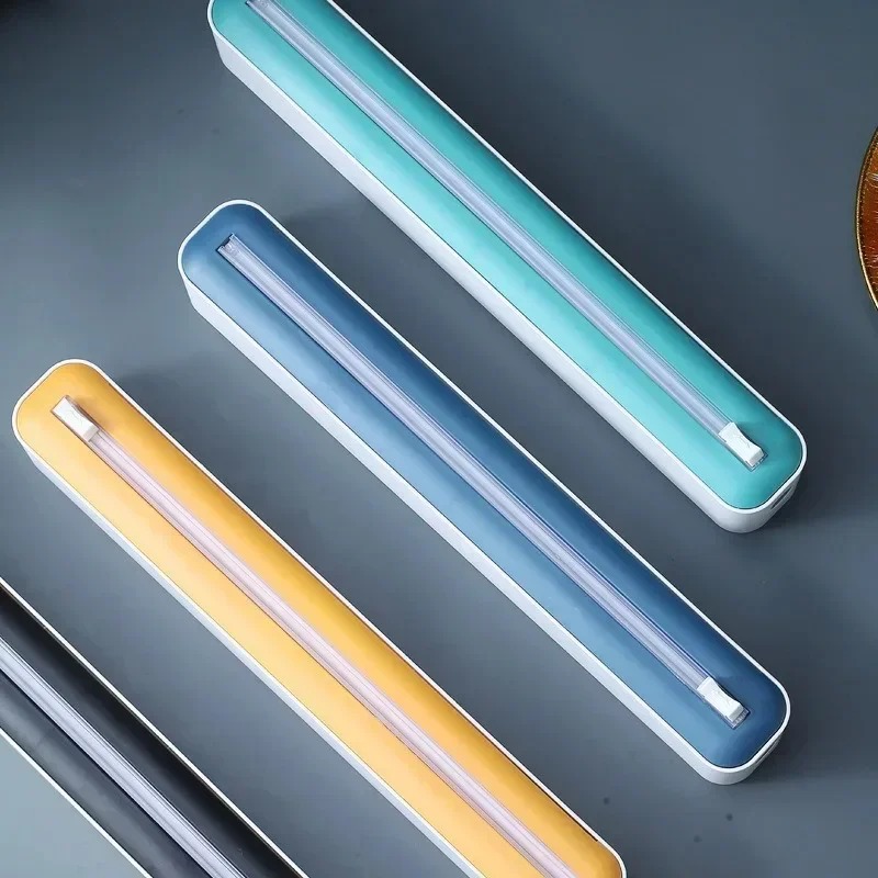Food Wrap Dispenser With Slide - Meal Prep Wraps ulasan dan harga