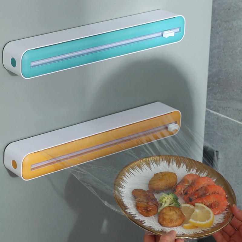 Food Wrap Dispenser With Slide - Meal Prep Wraps ulasan dan harga